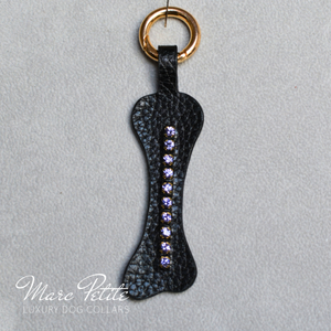 Black Bone Keychain